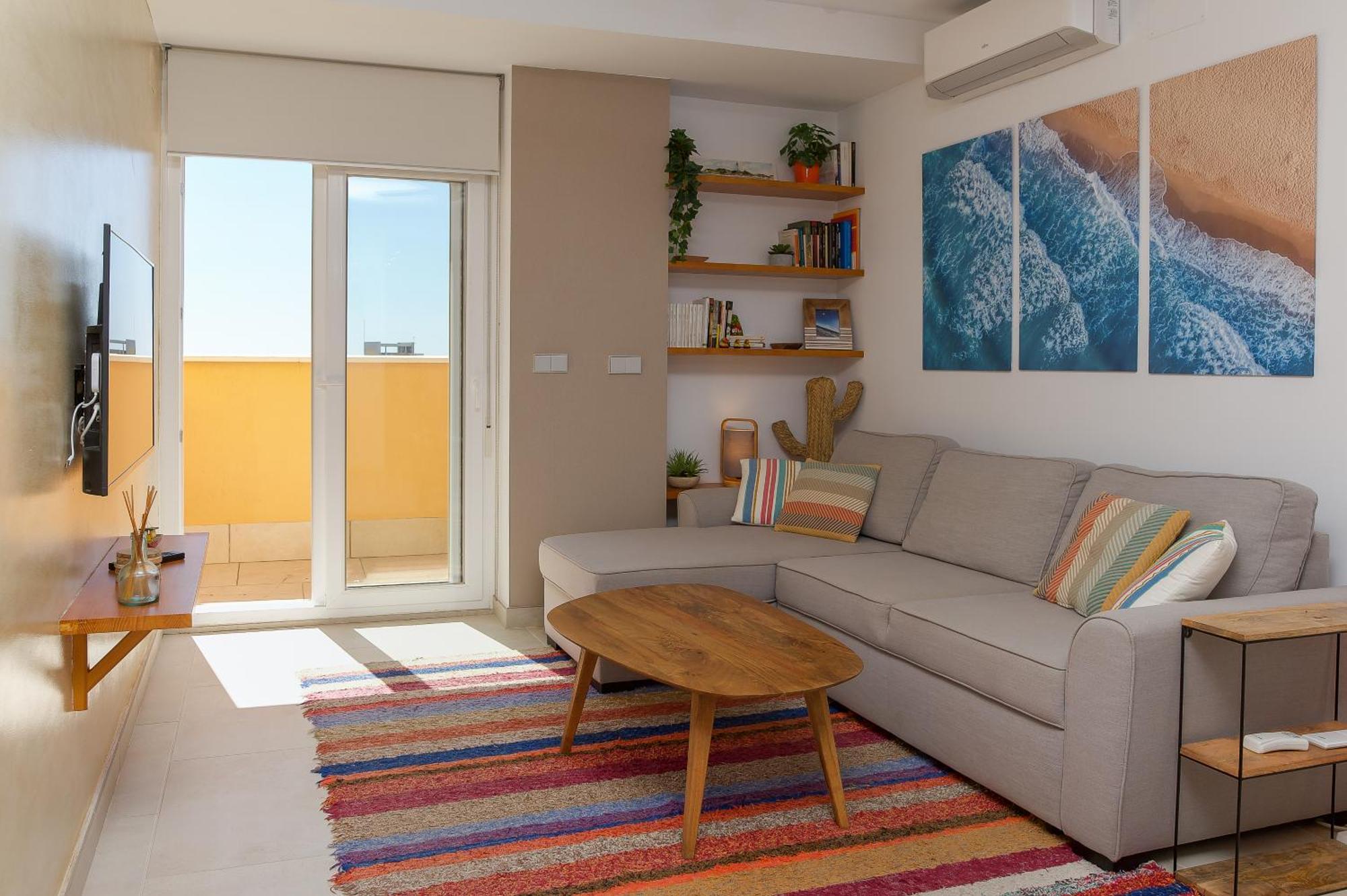 Apartamento Deja Blue - Tarifa Rent Modern Penthouse Exterior foto